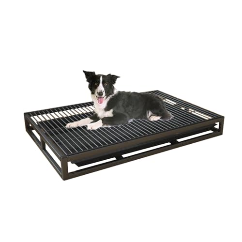 Hundetoilette aus Metall, für drinnen und draußen, tragbare Hundetoilette, Metall-Hundetoilette mit Schublade, Farbe: Schwarz, Größe: 78 cm Hundetoilette aus Metall, für drinnen und draußen, tragbare Hundetoilette, Metall-Hundetoilette mit Schublade, Farbe: Schwarz, Größe: 78 cm von Fitlin