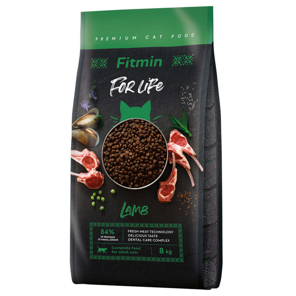 Fitmin Cat For Life Adult mit Lamm - 8 kg von Fitmin