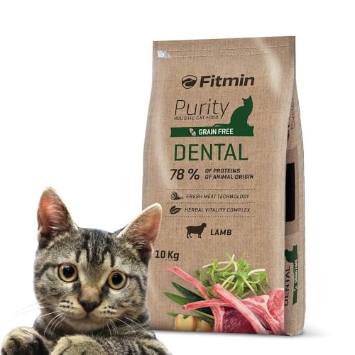Fitmin Cat Purity Dental | Katzentrockenfutter | Erwachsene Katzen zur Unterstützung der Mundhygiene | 10 kg Fitmin Cat Purity Dental | Katzentrockenfutter | Erwachsene Katzen zur Unterstützung der Mundhygiene | 10 kg von Fitmin