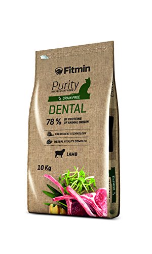 Fitmin Cat Purity Dental | Katzentrockenfutter | Erwachsene Katzen zur Unterstützung der Mundhygiene | 10 kg von Fitmin