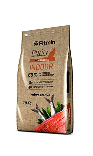Fitmin Cat Purity Indoor | Katzentrockenfutter | Komplettfutter für erwachsene, im Haus gehaltene Katzen | 10 kg von Fitmin