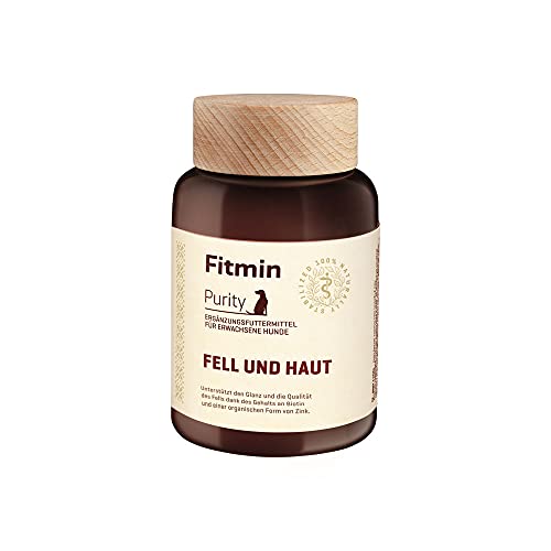 Fitmin Dog Purity Coat & Skin Dog Purity Fell und Haut | Ergänzungsfuttermittel für Erwachsene Hunde | 160 g von Fitmin