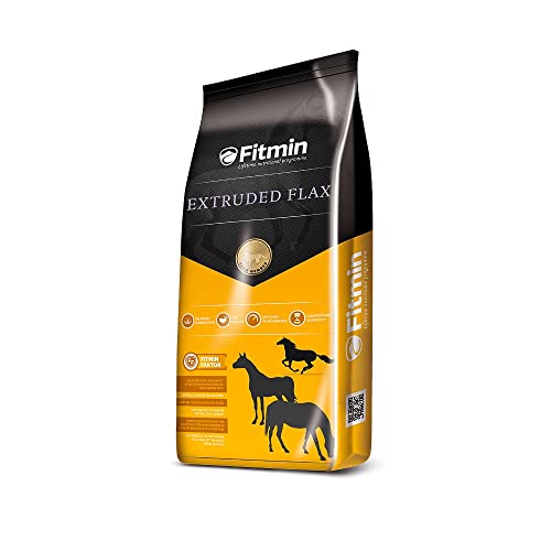 Fitmin Extrudierter Flachs | Ergänzungsfuttermittel für Pferde | 15 kg von Fitmin