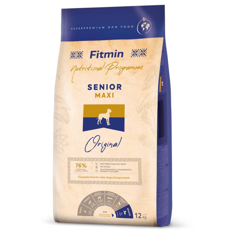 Fitmin Program Maxi Senior - Sparpaket: 2 x 12 kg von Fitmin