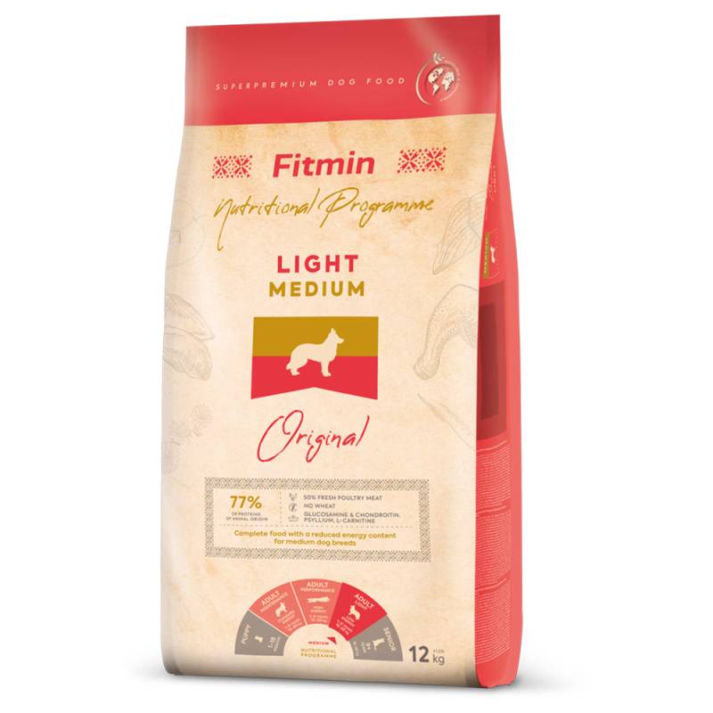 Fitmin Program Medium Light - Sparpaket: 2 x 12 kg von Fitmin