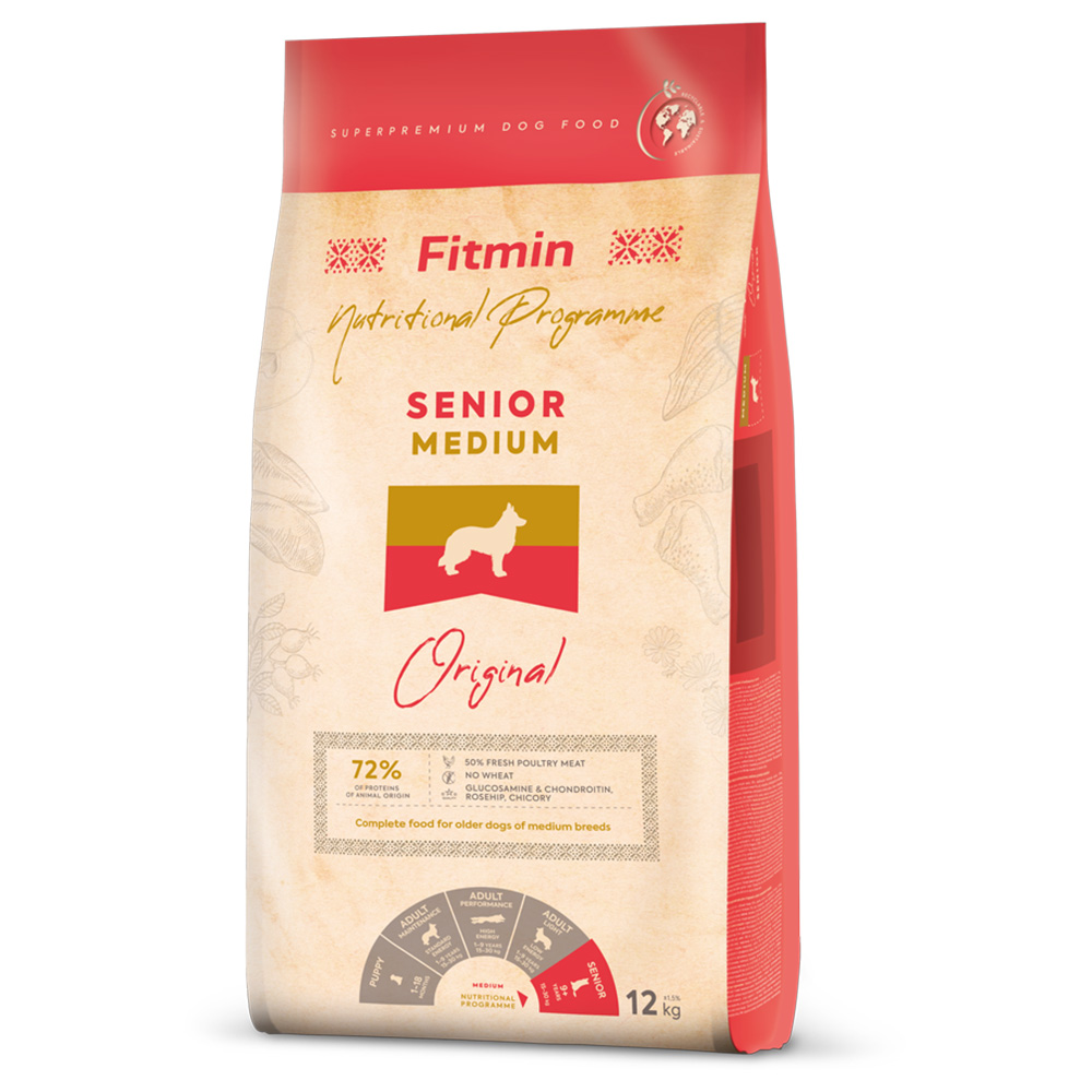 Fitmin Program Medium Senior - Sparpaket: 2 x 12 kg von Fitmin