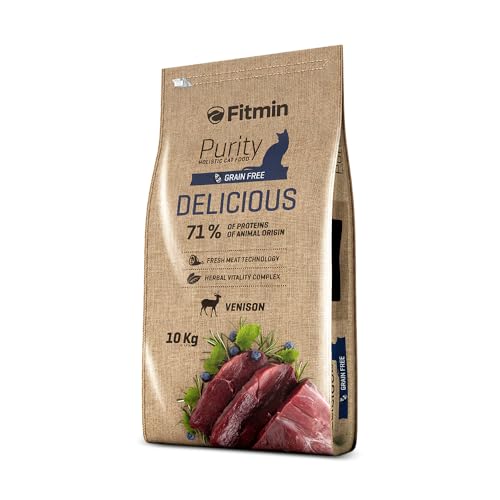 Fitmin Purity Cat - Delicious | Trockenfutter für Katzen | Komplettfutter für Erwachsene Katzen | 10 kg Fitmin Purity Cat - Delicious | Trockenfutter für Katzen | Komplettfutter für Erwachsene Katzen | 10 kg von Fitmin