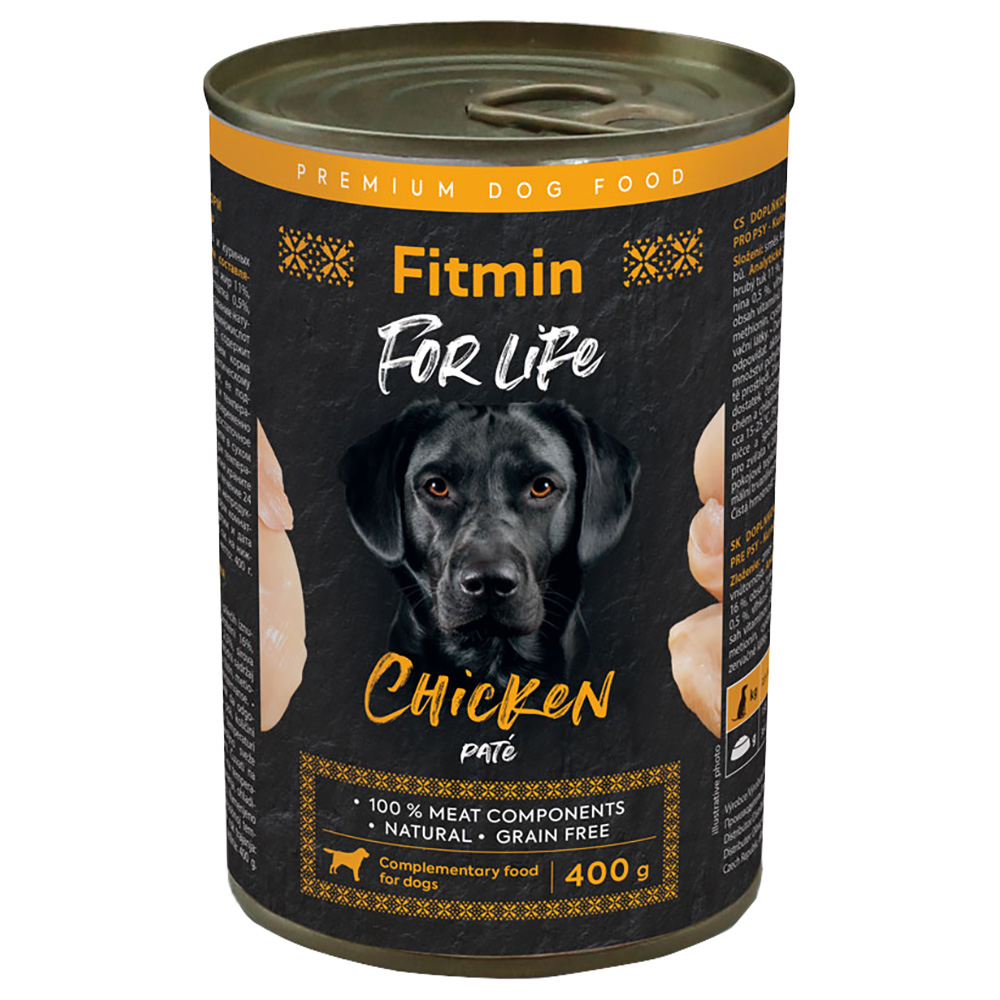 Sparpaket Fitmin Dog For Life 12 x 400 g - Huhn Sparpaket Fitmin Dog For Life 12 x 400 g - Huhn von Fitmin
