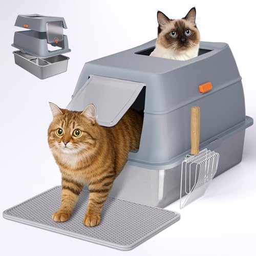 Katzentoilette aus Edelstahl Katzentoilette aus Edelstahl von Fitrobust