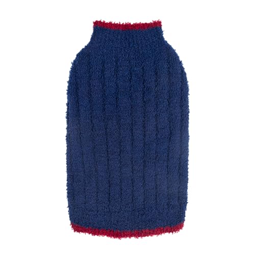 Fitwarm Fuzzy Dog Fleece-Pullover, Thermo-Hunde-Winterkleidung für kleine Hunde, Jungen, Mädchen, Hundepullover, Haustier-Outfit, Marineblau, Burgunderrot, Größe XL Fitwarm Fuzzy Dog Fleece-Pullover, Thermo-Hunde-Winterkleidung für kleine Hunde, Jungen, Mädchen, Hundepullover, Haustier-Outfit, Marineblau, Burgunderrot, Größe XL von Fitwarm