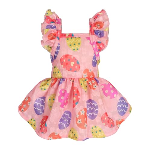 Fitwarm Osterei-Hundekleid, Urlaubs-Hundekleidung für kleine Hunde und Mädchen, Haustier-Oster-Outfit, Rosa, Gelb, Lila, XS Fitwarm Osterei-Hundekleid, Urlaubs-Hundekleidung für kleine Hunde und Mädchen, Haustier-Oster-Outfit, Rosa, Gelb, Lila, XS von Fitwarm