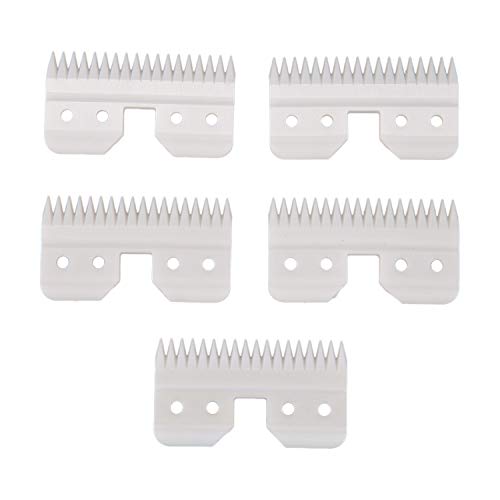 Fivetwofive 18 ZäHne 5 Teile/Los Pet Clipper Keramik Bewegliche Klinge Standard A5 Klingen GrößE und Langlebig von Fivetwofive