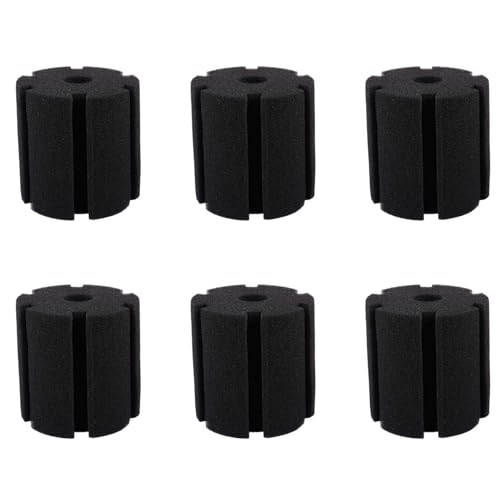 Fivetwofive 6X Aquarium Filter Biochemical Sponge Foam Schwarz von Fivetwofive