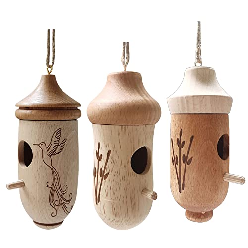 Fivetwofive Vogelhaus für DraußEn, Drinnen, zum AufhäNgen, Vogelschaukelnest für VogelhäUser, Gartendekoration, 3 Packungen Fivetwofive Vogelhaus für DraußEn, Drinnen, zum AufhäNgen, Vogelschaukelnest für VogelhäUser, Gartendekoration, 3 Packungen von Fivetwofive