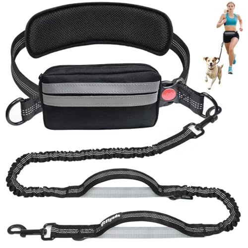 Fiyade Joggingleine Hunde, Freihändige Hundeleine, Laufhundeleine mit Hüftgurt, Abnehmbare Hüfttasche, Bungee-Laufleine Hundeleinen für Mittelgroße Große Hunde bis zu 50 kg Fiyade Joggingleine Hunde, Freihändige Hundeleine, Laufhundeleine mit Hüftgurt, Abnehmbare Hüfttasche, Bungee-Laufleine Hundeleinen für Mittelgroße Große Hunde bis zu 50 kg von Fiyade