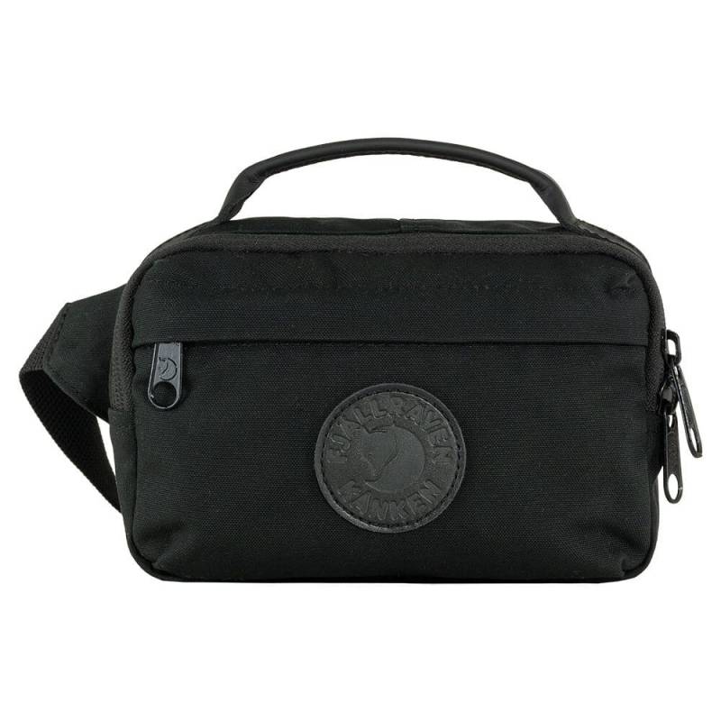 Fjällräven Bauchtasche Kanken No. 2 Hip Pack black, Maße: ca. 12 x 18 x 9 cm von Fjällräven