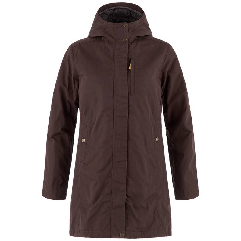 Fjällräven Damen Parka Kiruna Padded Parka W black oak, Gr. XXL von Fjällräven