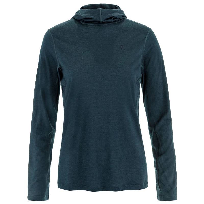 Fjällräven Damen Pullover Abisko Wool Hoodie W dark navy, Gr. L Fjällräven Damen Pullover Abisko Wool Hoodie W dark navy, Gr. L von Fjällräven