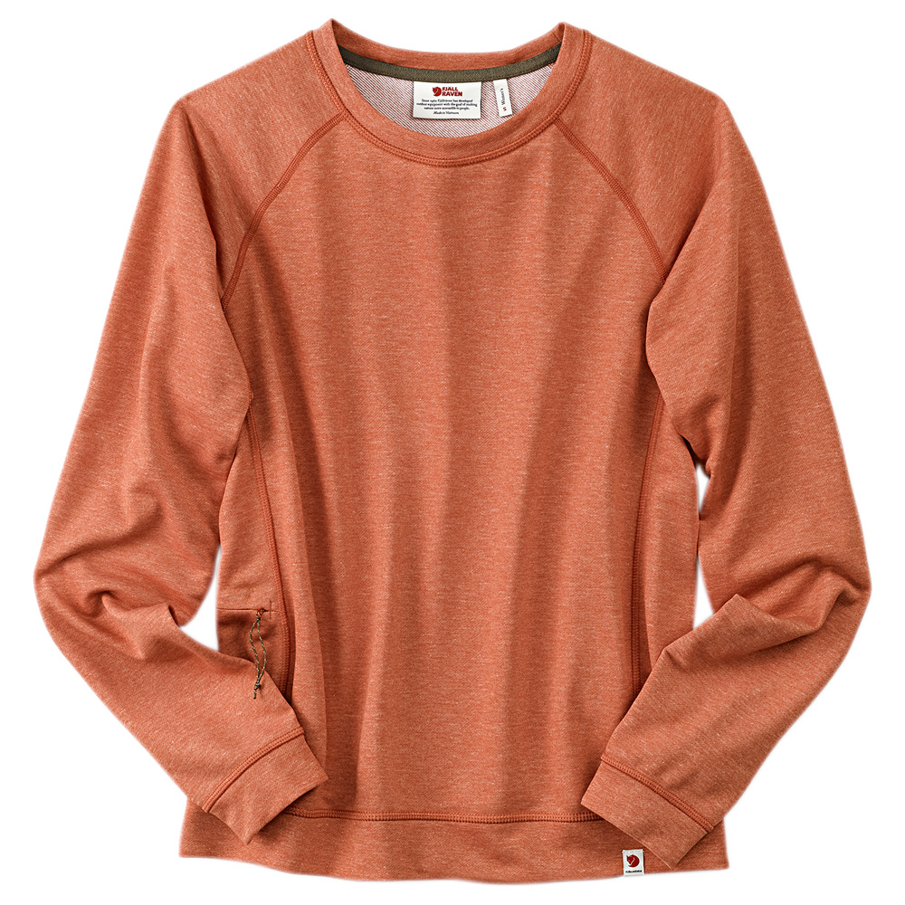 Fjällräven Damen Pullover High Coast Lite Sweater W orange-rot, Gr. XS von Fjällräven