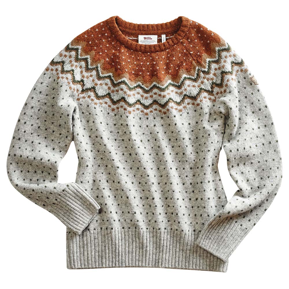 Fjällräven Damen Pullover Övik Knit Sweater W grey, Gr. L Fjällräven Damen Pullover Övik Knit Sweater W grey, Gr. L von Fjällräven