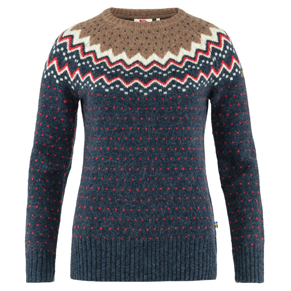 Fjällräven Damen Pullover Övik Knit Sweater W navy, Gr. XS von Fjällräven