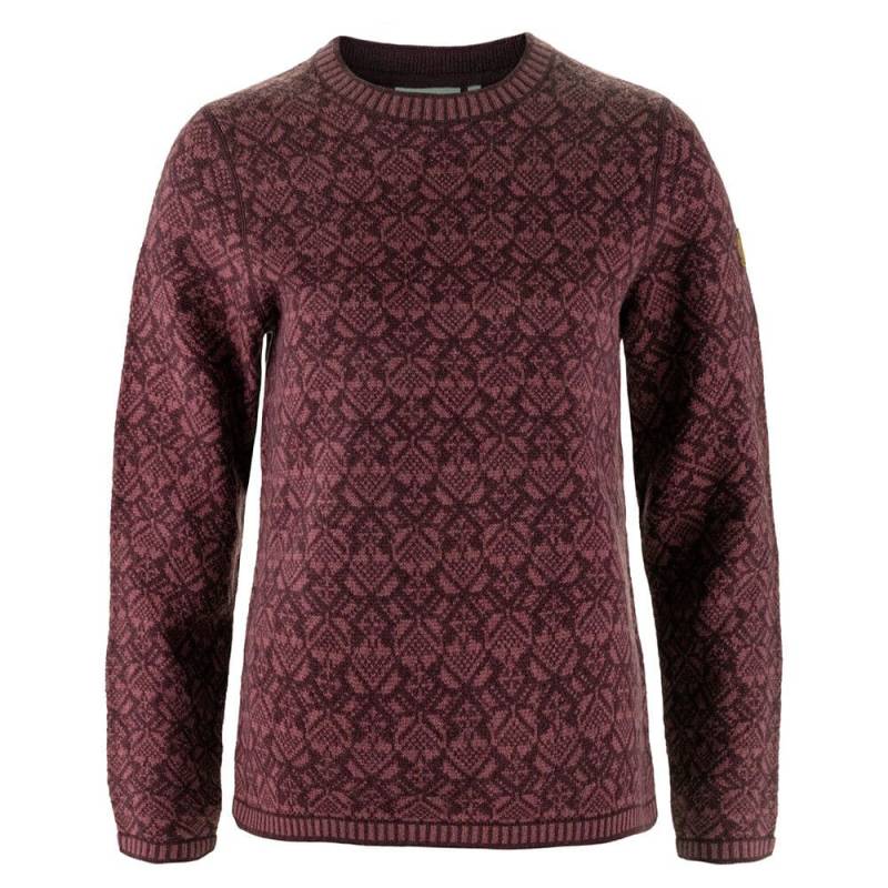 Fjällräven Damen Pullover Snow Round Neck Sweater W port, Gr. L von Fjällräven