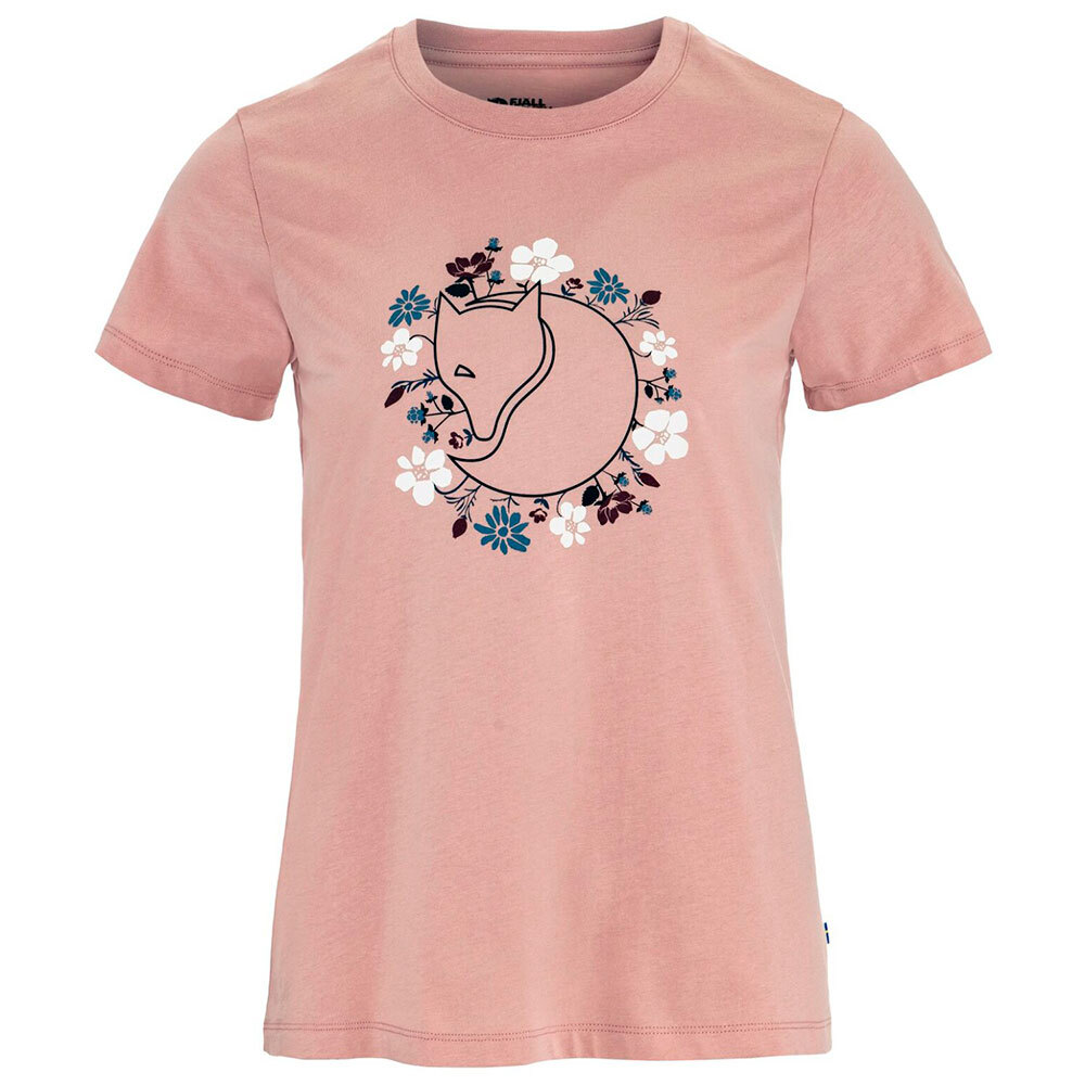 Fjällräven Damen T-Shirt Fjällblomster Fox T-Shirt W chalk rose, Gr. XL von Fjällräven