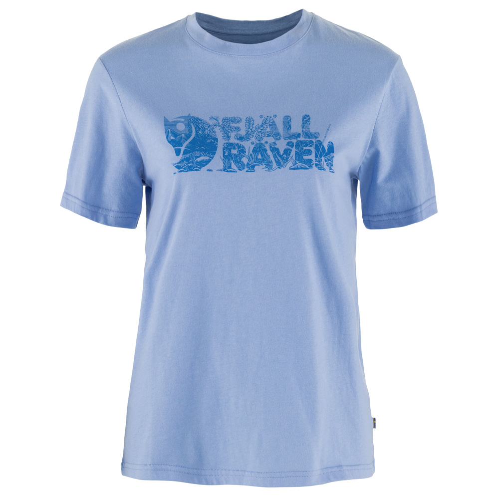 Fjällräven Damen T-Shirt Lush Logo T-Shirt W ultramarine, Gr. S Fjällräven Damen T-Shirt Lush Logo T-Shirt W ultramarine, Gr. S von Fjällräven