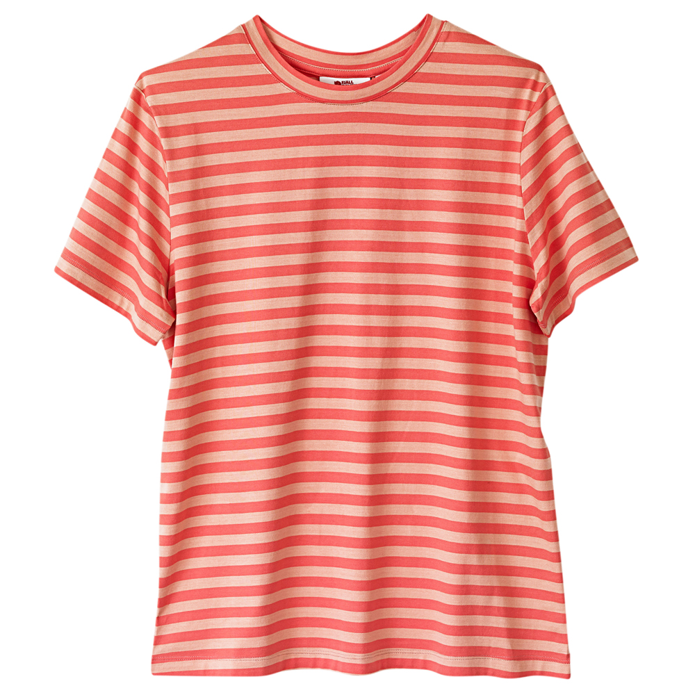 Fjällräven Damen T-Shirt Striped T-Shirt W cotton sky-poppy fields, Gr. M Fjällräven Damen T-Shirt Striped T-Shirt W cotton sky-poppy fields, Gr. M von Fjällräven