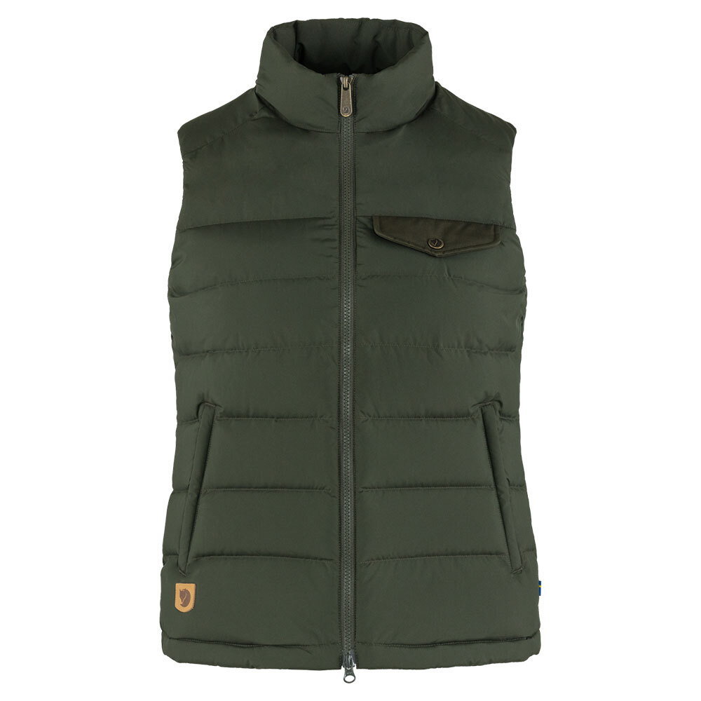 Fjällräven Damen Weste Greenland Down Liner Vest deep forest, Gr. M von Fjällräven