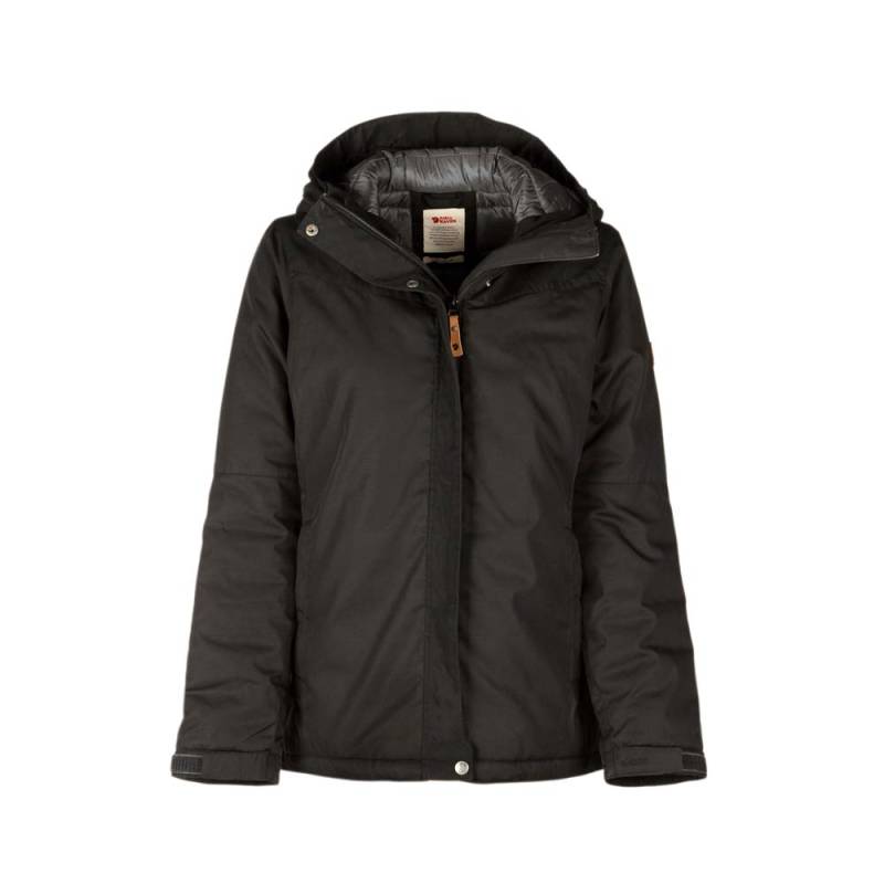 Fjällräven Damen Winterjacke Stina Padded Jacket W black, Gr. M von Fjällräven