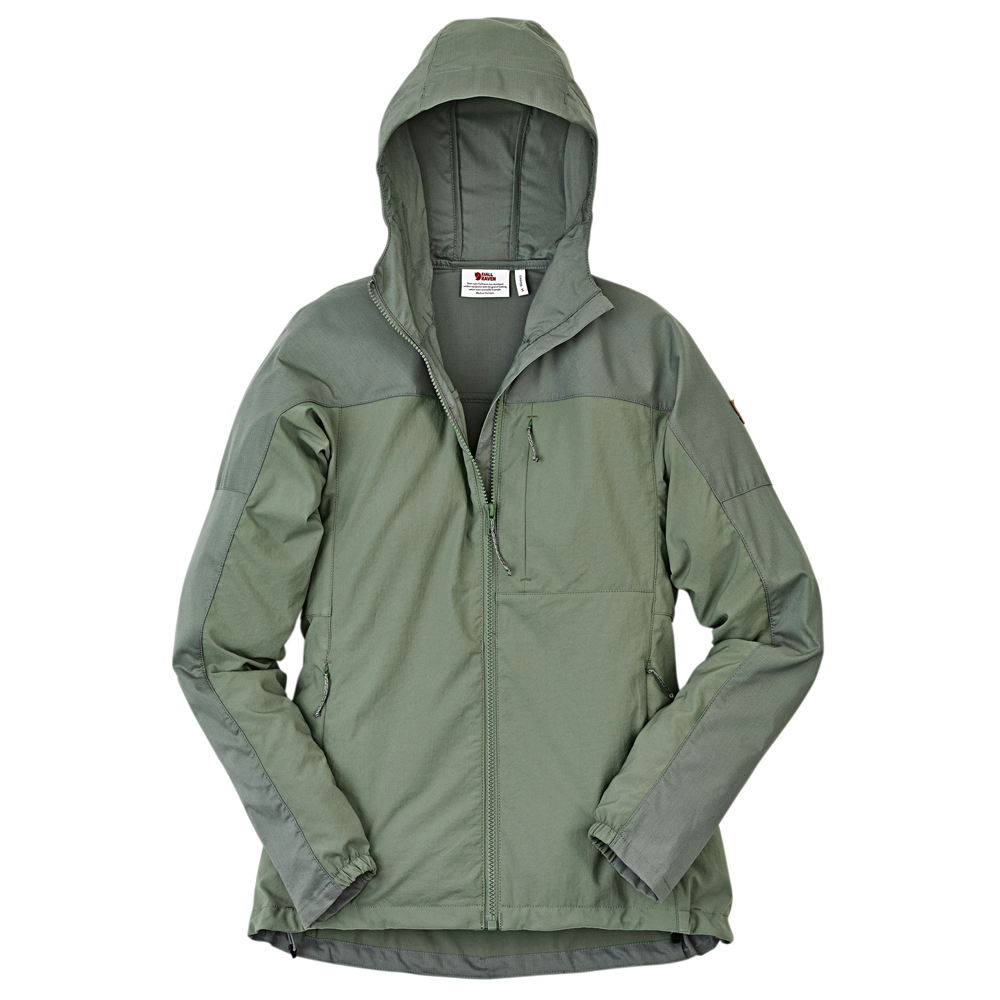 Fjällräven Damenjacke Abisko Cool Midsummer Jacket W jade green-patine green, Gr. XS Fjällräven Damenjacke Abisko Cool Midsummer Jacket W jade green-patine green, Gr. XS von Fjällräven