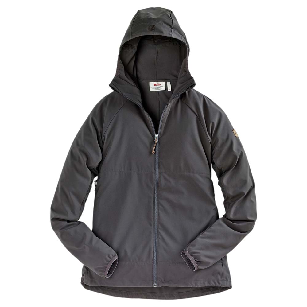 Fjällräven Damenjacke Abisko Hybrid Windbreaker W dark grey, Gr. XS Fjällräven Damenjacke Abisko Hybrid Windbreaker W dark grey, Gr. XS von Fjällräven