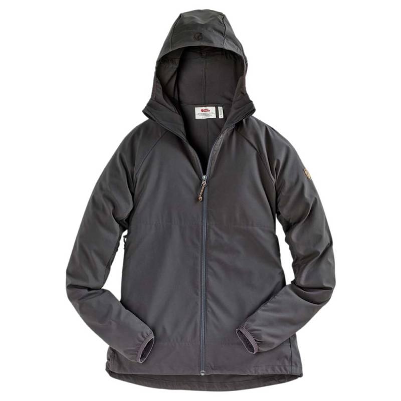 Fjällräven Damenjacke Abisko Hybrid Windbreaker W dunkelgrau, Gr. XS von Fjällräven