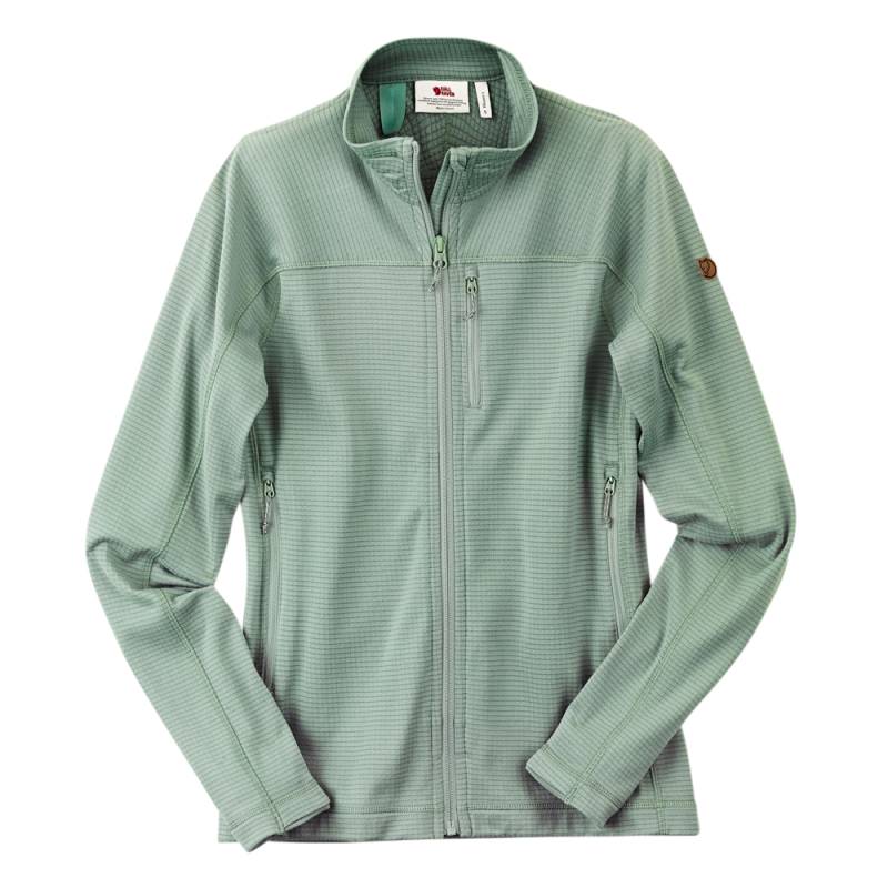 Fjällräven Damenjacke Abisko Lite Fleece Jacket W grün, Gr. L von Fjällräven