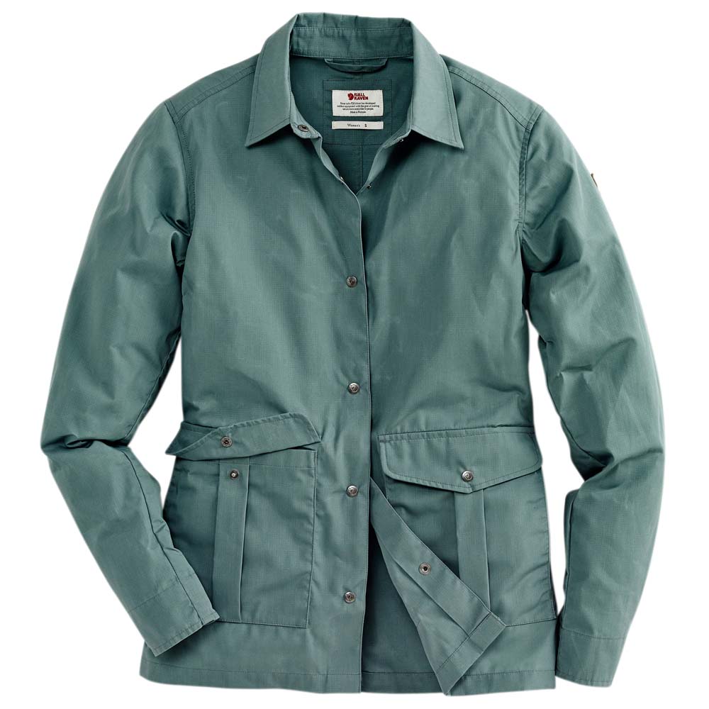 Fjällräven Damenjacke Greenland Shirt Jacket W frost green, Gr. XXS Fjällräven Damenjacke Greenland Shirt Jacket W frost green, Gr. XXS von Fjällräven