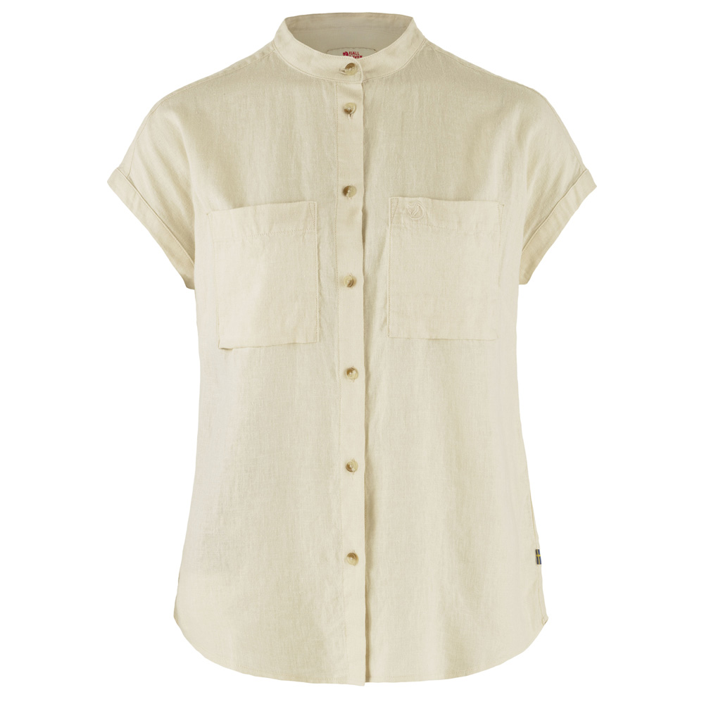 Fjällräven T-Shirt Övik Hemp Shirt W SS chalk white, Gr. L von Fjällräven