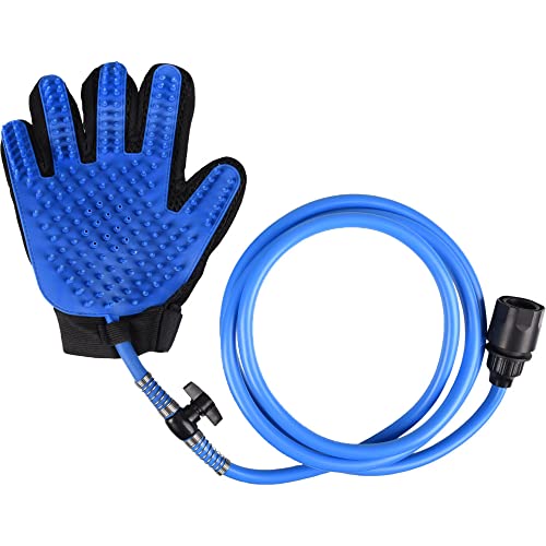 Flamingo Pet Products – Reinigungsbürste mit Wasseranschluss für Hunde – FL-520457 von Flamingo