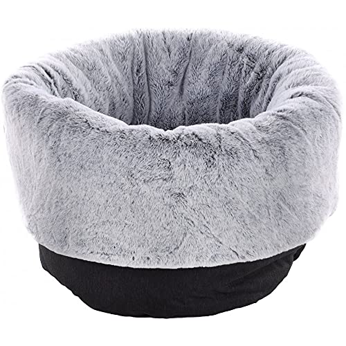 Flamingo Pet Products - Dorsa Schlafsack, 2-in-1, schwarz, Ø 36 x 60 cm, für Katzen. Flamingo Pet Products - Dorsa Schlafsack, 2-in-1, schwarz, Ø 36 x 60 cm, für Katzen. von Flamingo