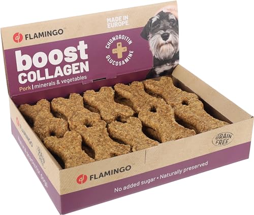 Boost Knochen MIT Schweinefleisch UND KOLLAGEN 30ST 720G von Flamingo