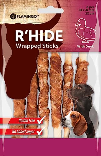 R'HIDE Stick MIT Ente 7/8MM 12CM 6ST 70G R'HIDE Stick MIT Ente 7/8MM 12CM 6ST 70G von Flamingo