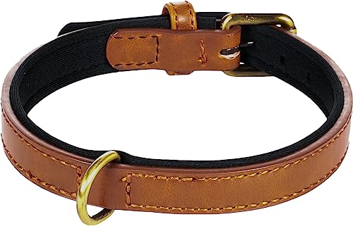 Halsband LYABO Cognac S 29/35CM 15MM von Flamingo