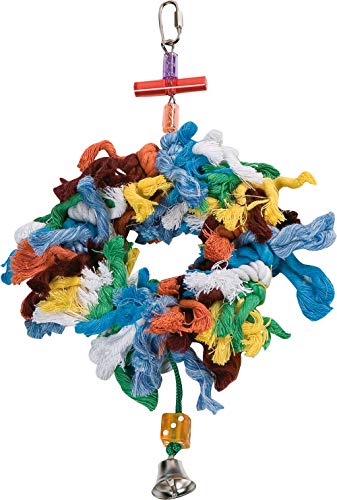 FLAMINGO Anhänger Seil Floshy Ring für Papageien, 18 x 5 cm FLAMINGO Anhänger Seil Floshy Ring für Papageien, 18 x 5 cm von Flamingo