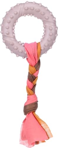 Flamingo Spielzeug WELPE TPR Bunty Ring Taupe 17x7,3x2,1CM von Flamingo