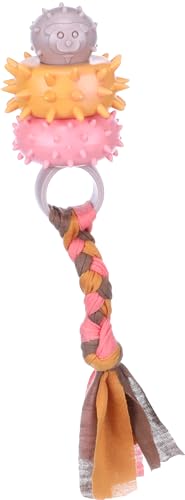 FLAMINGO Hundespielzeug TPR Bunty Ringe, Taupe, 20 x 5,7 x 5,7 cm von Flamingo