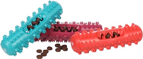 FLAMINGO JCHIEN TPR Dental STIKKA Spielzeug mit Friandisen, 18,8 x 6 x 6 cm von Flamingo
