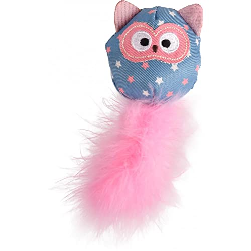 FLAMINGO Pet Products FL-561155 Winny Owl Pink Size 6 x 14 cm für Katzen von Flamingo