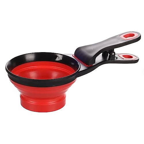 FLAMINGO - Schaufel für Lebensmittel, 237 ml, 2 in 1, Clip zum Verschließen von Beuteln FLAMINGO - Schaufel für Lebensmittel, 237 ml, 2 in 1, Clip zum Verschließen von Beuteln von Flamingo