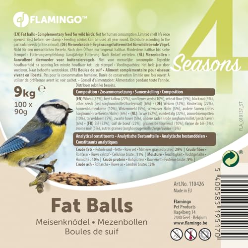 Flamingo 4 Seasons MEISENKNÖDEL MIT Netz 100ST 9KG Flamingo 4 Seasons MEISENKNÖDEL MIT Netz 100ST 9KG von Flamingo