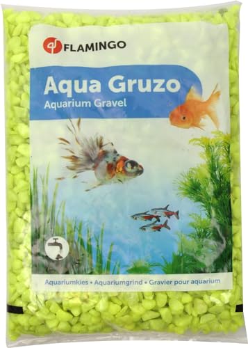 Flamingo 400431 Kies neon gelb, 1 kg Flamingo 400431 Kies neon gelb, 1 kg von Flamingo